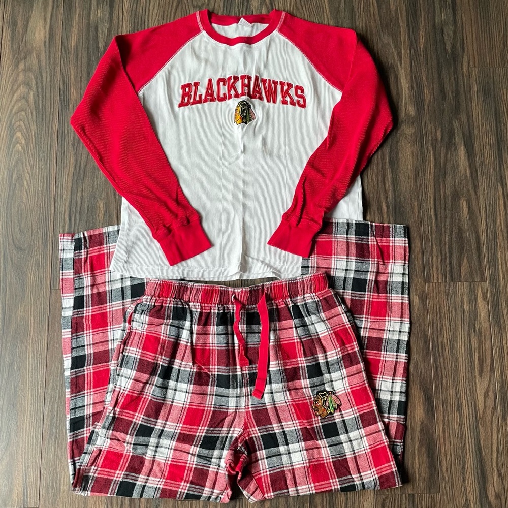 NHL Blackhawks Pajama Set